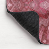Red Fractal Mousepad Muismat (Hoek)