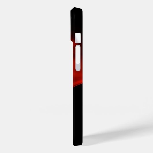 RED FRACTAL ROOS Case-Mate iPhone CASE (Achterkant / Links)