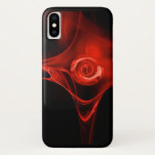 RED FRACTAL ROOS Case-Mate iPhone CASE (Achterkant)