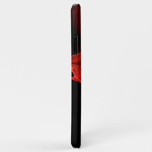 RED FRACTAL ROOS Case-Mate iPhone CASE (Achterkant/rechts)