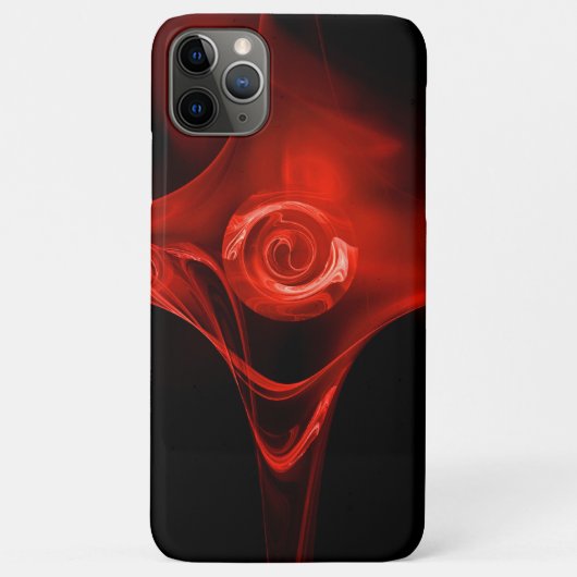 RED FRACTAL ROOS Case-Mate iPhone CASE (Achterkant)
