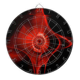 RED FRACTAL ROOS DARTBORD