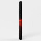 RED FRACTAL ROOS IN ZWART Case-Mate iPhone CASE (Achterkant/rechts)