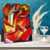 Red France Libre roos waterverf art. Fotoplaat (Zijkant)