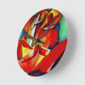 Red France Libre roos waterverf art. Ronde Klok (Hoek)