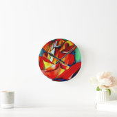 Red France Libre roos waterverf art. Ronde Klok (Huis)