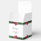 Red Frangipani Plumeria Wedding Bedankdoosjes (Geopend)