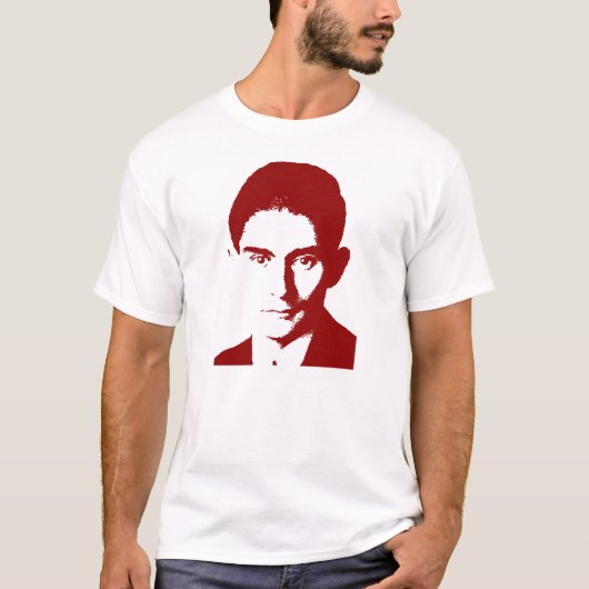 Red Franz Kafka T-shirt (Voorkant)