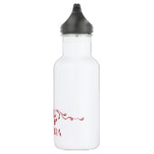 Red French Flourish Waterfles (Rechts)