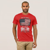 RED Friday: Remember Everyone Deployed T-shirt (Voorkant volledig)