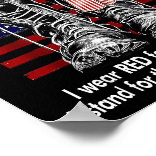 Red Friday Suprt Our Troops Until They All Come Ho Poster (Hoek)