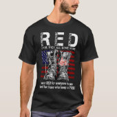 Red Friday Suprt Our Troops Until They All Come Ho T-shirt (Voorkant)