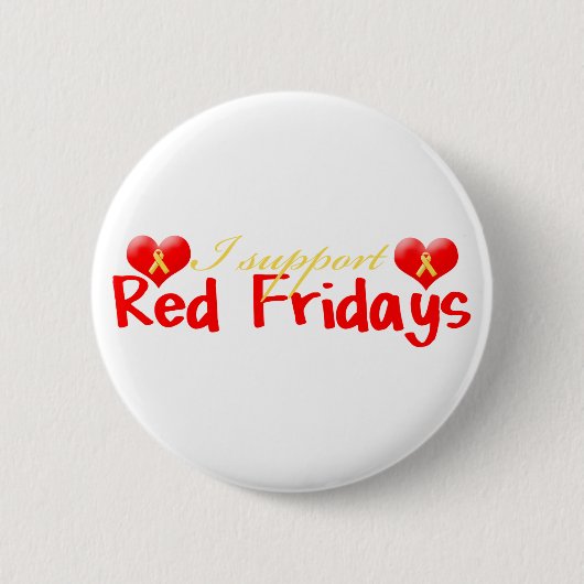 Red Fridays-Button Ronde Button 5,7 Cm (Voorkant)