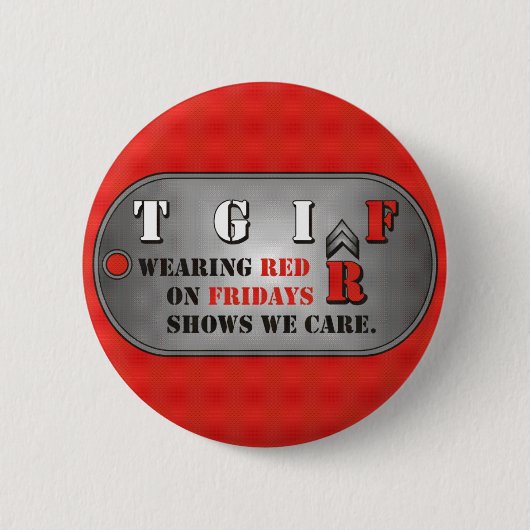 Red Fridays-Button Ronde Button 5,7 Cm (Voorkant)