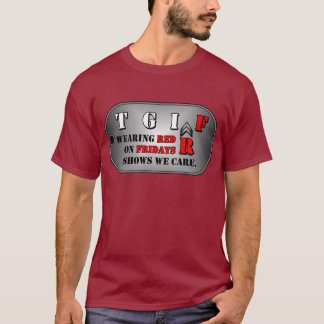 Red Fridays Mannen T Shirt