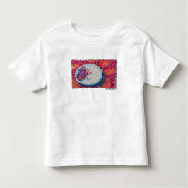 Red Fruits Bowl Kinder Shirts