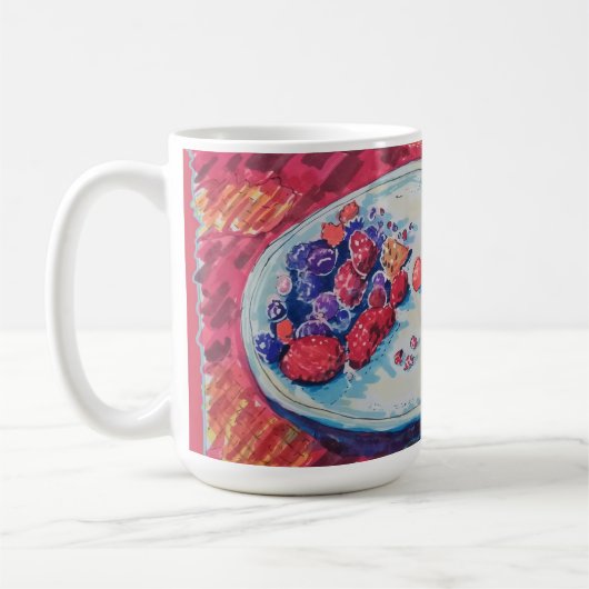 Red Fruits Bowl Koffiemok (Links)