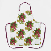 RED FRUITS/RASPBERRIES CANVAS TAS SCHORT (Voorkant)