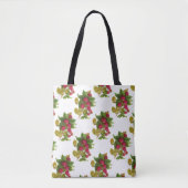 RED FRUITS/RASPBERRIES TOTE BAG (Voorkant)