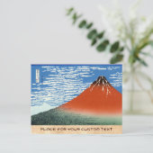 Red Fuji windvuren zuid Briefkaart (Staand voorkant)
