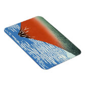 Red Fuji windvuren zuid Magneet (Rechterzijde)