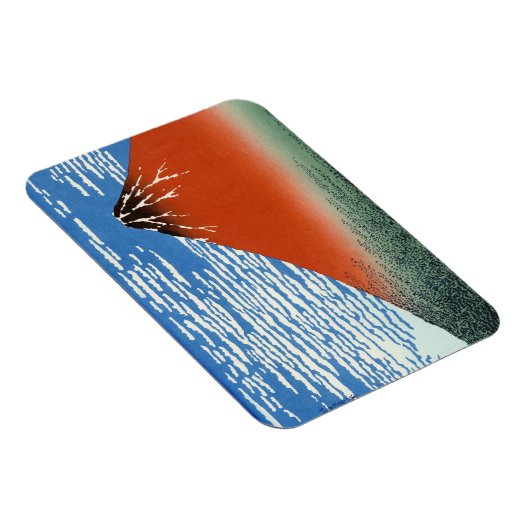 Red Fuji windvuren zuid Magneet (Rechterzijde)