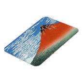 Red Fuji windvuren zuid Magneet (Linkerzijde)