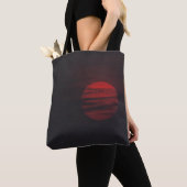 RED FULL MOON UITZICHT TOTE BAG (Dichtbij)