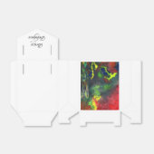 Red Fusion Favor Bedankdoosjes (Uitgevouwen)
