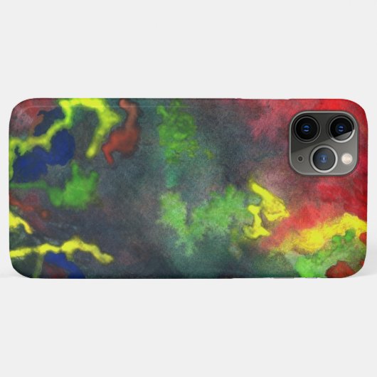 "Red Fusion" Hoesje-Mate iPhone 11 Pro Max Hoesje (Achterkant (horizontaal))