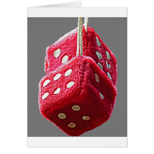 Red Fuzzy Dice (Voorkant)