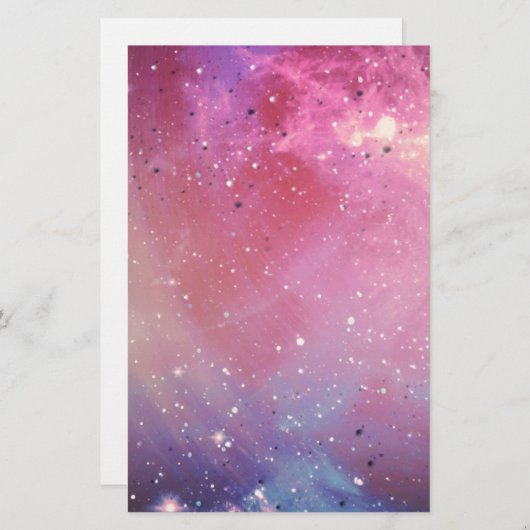 Red Galaxy Briefpapier (Voorkant / Achterkant)