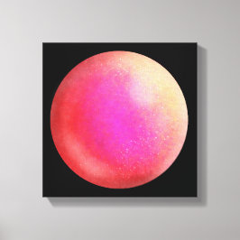 Red Galaxy Orb – Scarlett en Violet Canvas Print