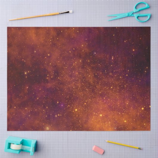 Red Galaxy Series Design 5 Tissuepapier (Craft)