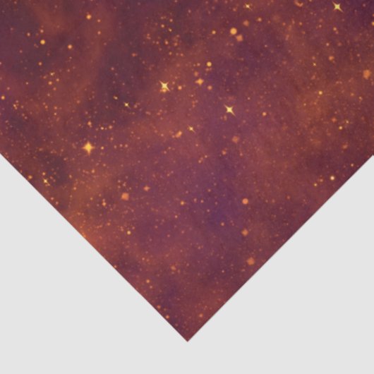 Red Galaxy Series Design 5 Tissuepapier (Detail)