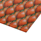 Red Garden Tomaten Natuur Art Pattern Snijplank (Hoek)