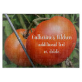 Red Garden Tomaten op maat Snijplank (Voorkant)
