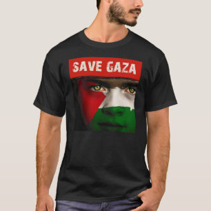 Red Gaza Palestina T-shirt