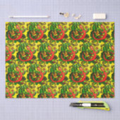 Red Gecko Tissue Paper Tissuepapier (Craft)