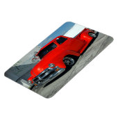 Red Gepersonaliseerd Pickup Truck Magneet (Linkerzijde)