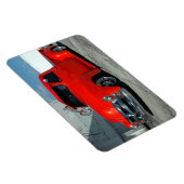 Red Gepersonaliseerd Pickup Truck Magneet (Rechterzijde)