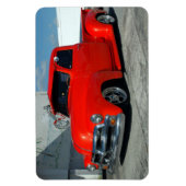 Red Gepersonaliseerd Pickup Truck Magneet (Verticaal)