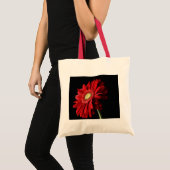 Red Gerber Daisy Environmental Canvas tas (Voorkant (product))