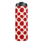 Red Gerbera Daisy Bouquet Thermosbeker (Voorkant)