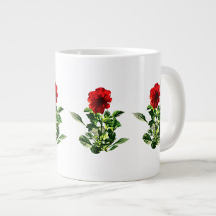 Red Gerbera Daisy Grote Koffiekop