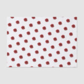 Red Gerbera Daisy Moederdag Tissuepapier (Voorkant)