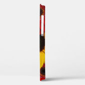 Red Gerbera Daisy Yellow Zonnebloem Case-Mate iPhone Case (Achterkant / Links)