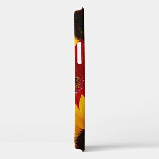 Red Gerbera Daisy Yellow Zonnebloem Case-Mate iPhone Case (Achterkant / Rechts)