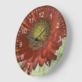 Red Gerbera Grote Klok (Hoek)