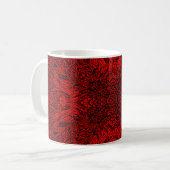 Red Gerbera Koffiemok (Voorkant links)